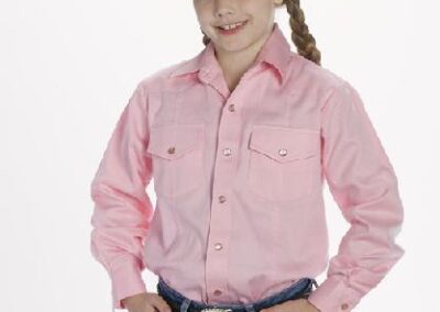 Child's Western Shirt - Pink